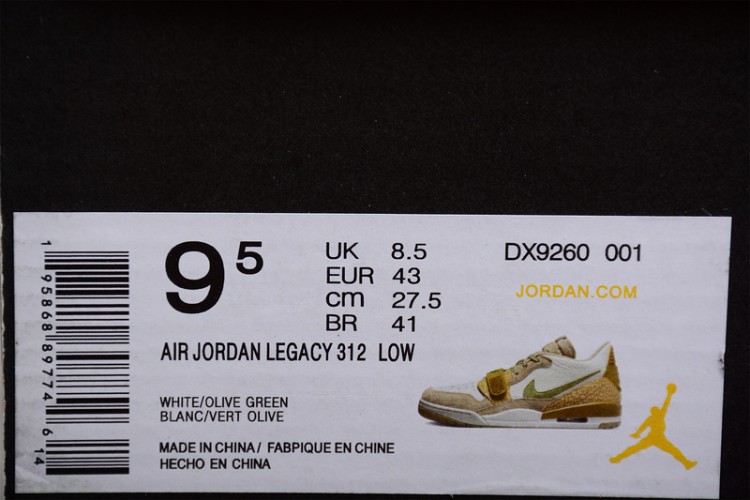 Nike Air Jordan Legacy 312 Low DX9260-001