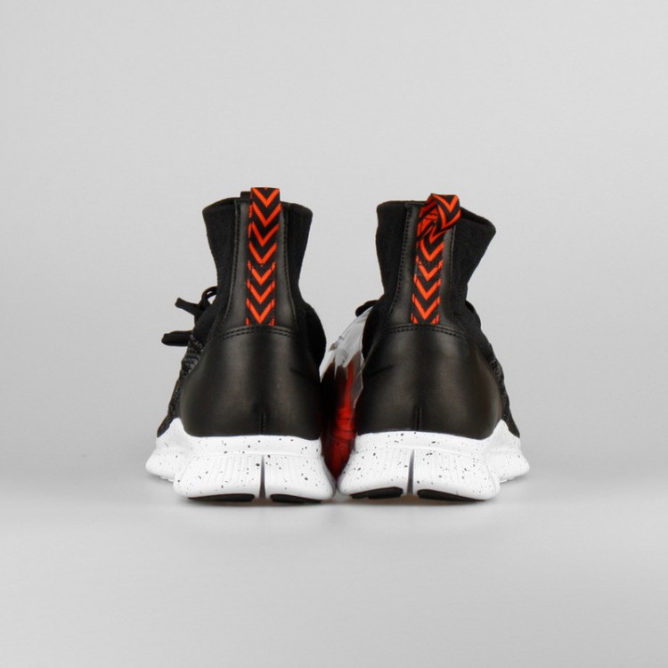 Nikelab Free Mercurial Flyknit “Black Team Orange” 805554-008