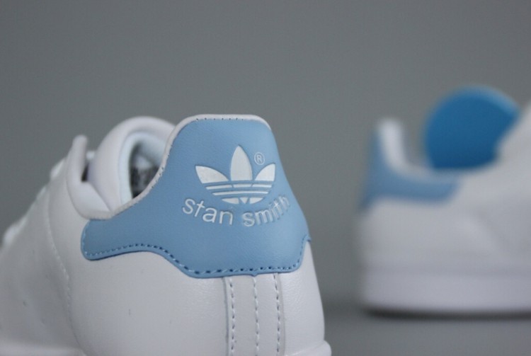 Adidas Originals Stan Smith “White_Ftwr White_Blue” BA7673