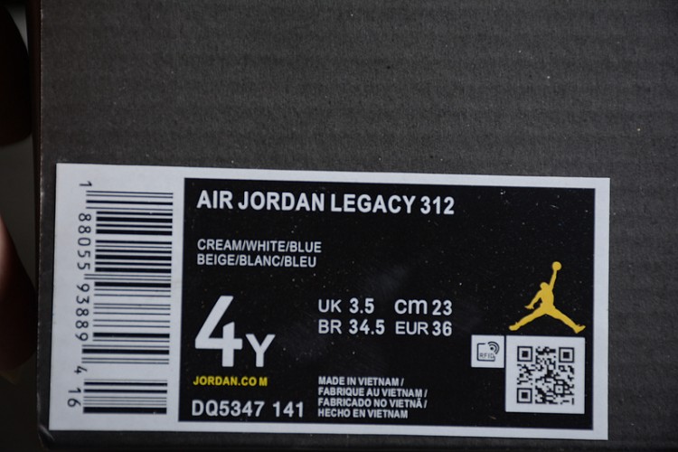 Nike Air Jordan Legacy 312 high. DQ5347-141
