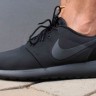 Nike Roshe Run ID  Black/Black Полностью черные