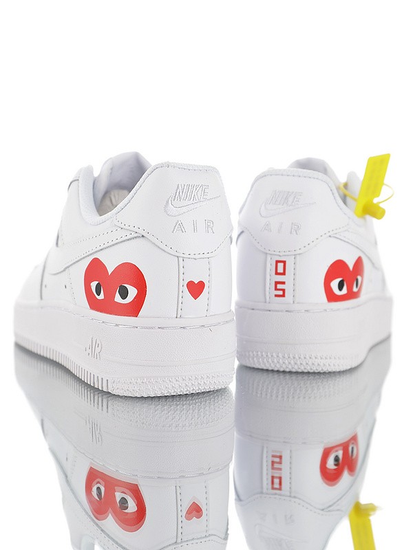 comme des garcons play x nike air force 1