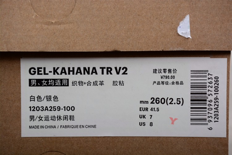 Asics Gel-Kahana TR V2 1203A259-100
