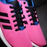 Купить Adidas ZX FLUX  Semi Solar Pink/CoreBlack/OffWhite Мужские и  женские размеры в наличии бесплатная доставка