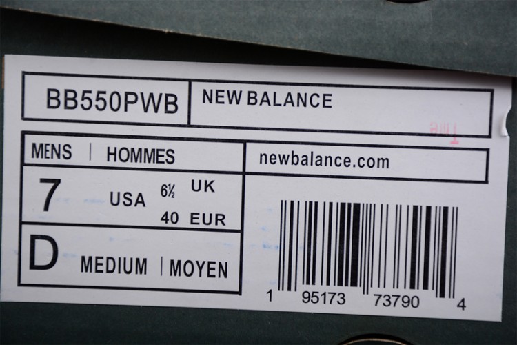 New Balance 550 BB550PWB