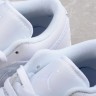 Nike Air Jordan 1 low Quilted Triple White DB6480-100