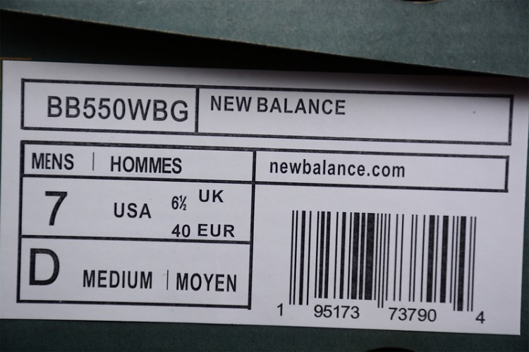 New Balance 550 BB550WBG