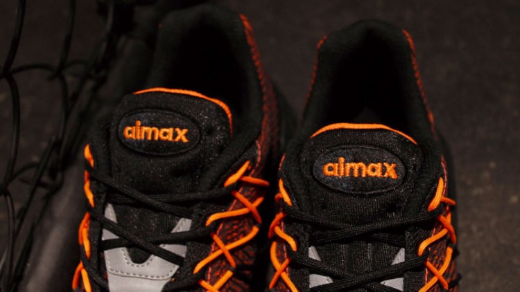 Nike air max 95 ULTRA JCRD 20 Black-Total Orange-Bright