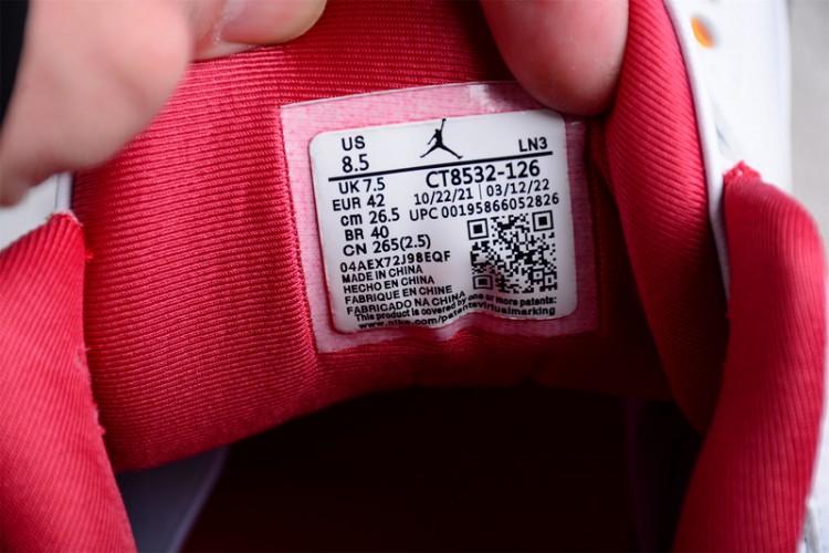 ​Nike Air Jordan 3 Retro Fire Red DN3707-160