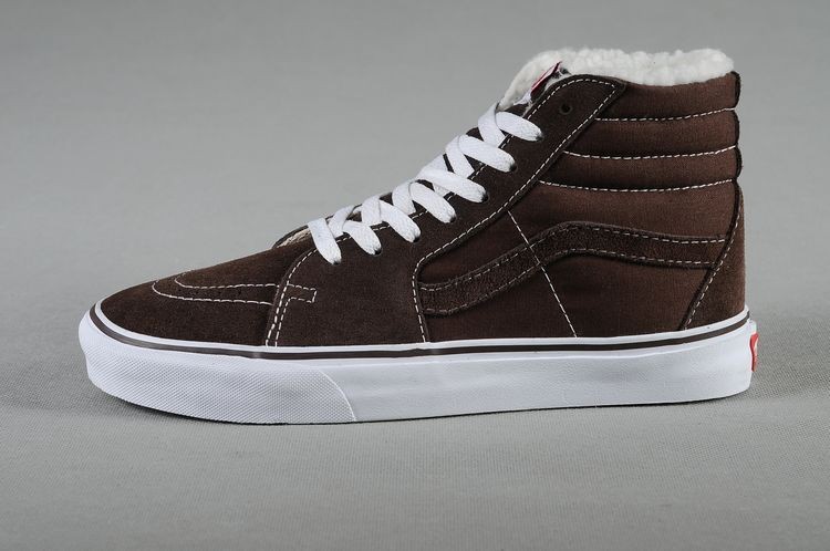 Dark 2024 brown vans
