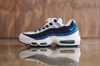 Air max 95 blanche bleu rouge 2025