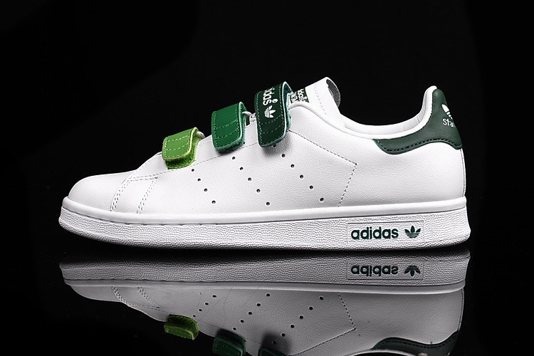 Adidas Originals Stan Smith CF "White_green_gradient" AQ5356