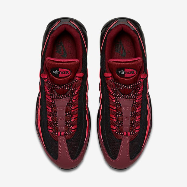 Nike air max 95 essential "Red-University Red-Black"
