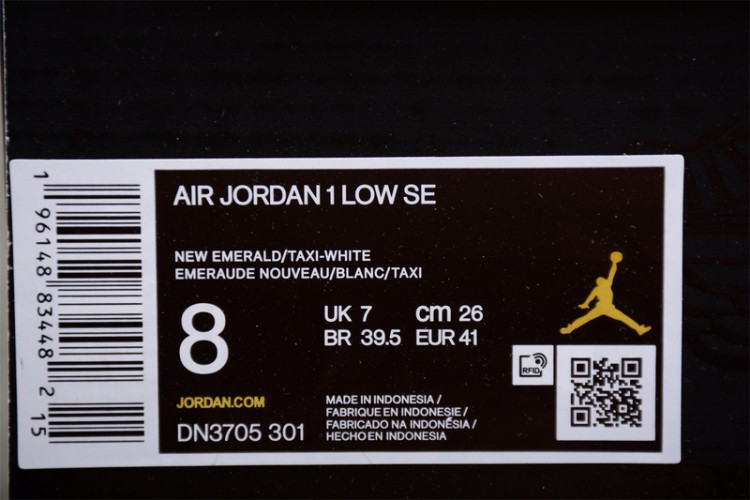 Nike Air Jordan 1 low New Emerald DN3705-301