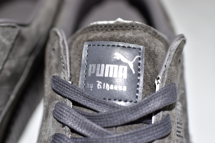Puma Suede platform gold