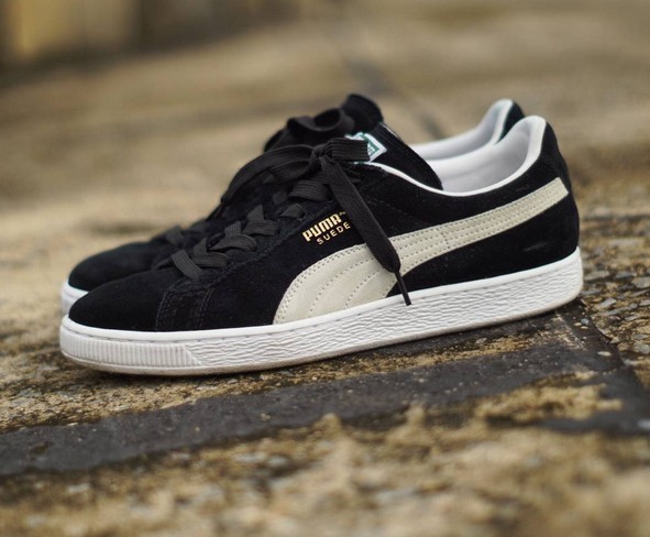 Puma Suede мужские на ноге