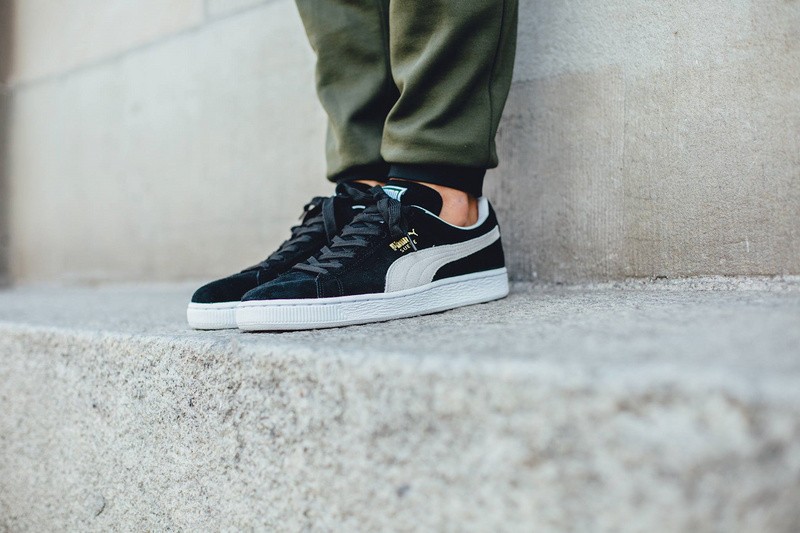 Puma Suede мужские на ноге