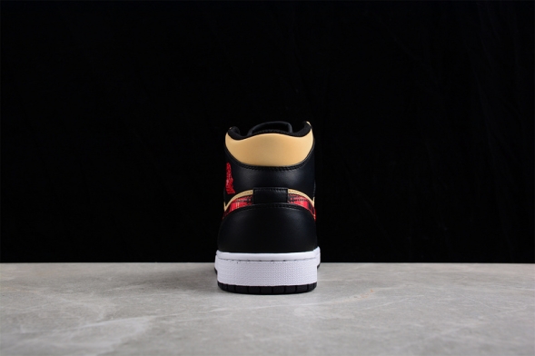 Nike Air Jordan 1 MidTartan Swoosh DZ5329-001 