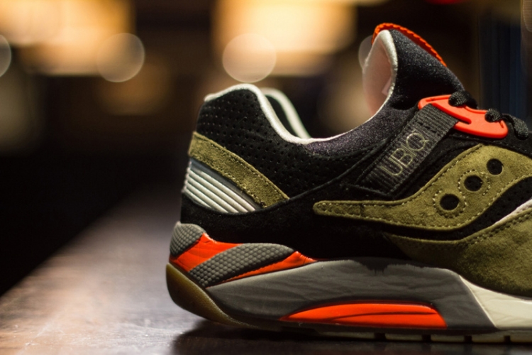 UBIQ x Saucony Grid 9000 Dirty Martini