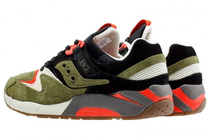 UBIQ x Saucony Grid 9000 Dirty Martini