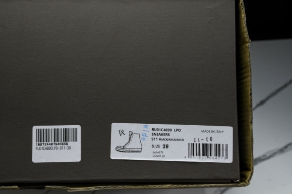 Rick Owens Sneakers RU01C4890 LPO 911 