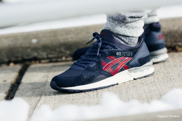 Asics Gel Lyte V - “Navy / Burgundy” 