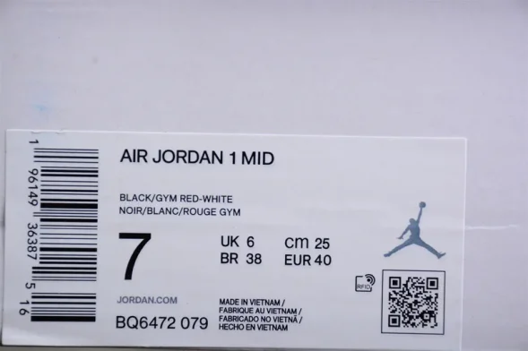 Nike Air Jordan 1 Mid BQ6472-079 