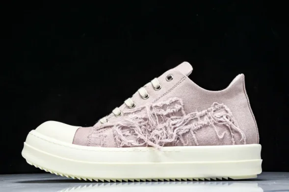 Rick Owens lash Slashed Low Sneaks DSO01C6800 