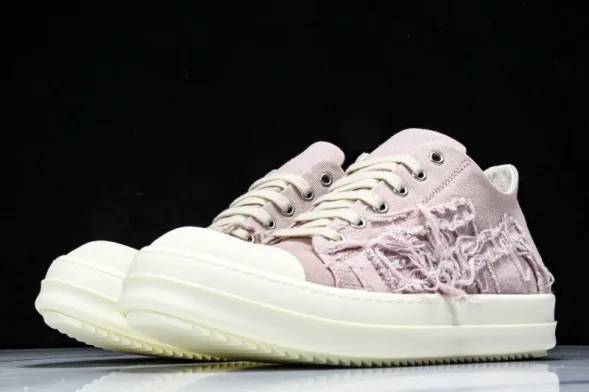 Rick Owens lash Slashed Low Sneaks DSO01C6800 