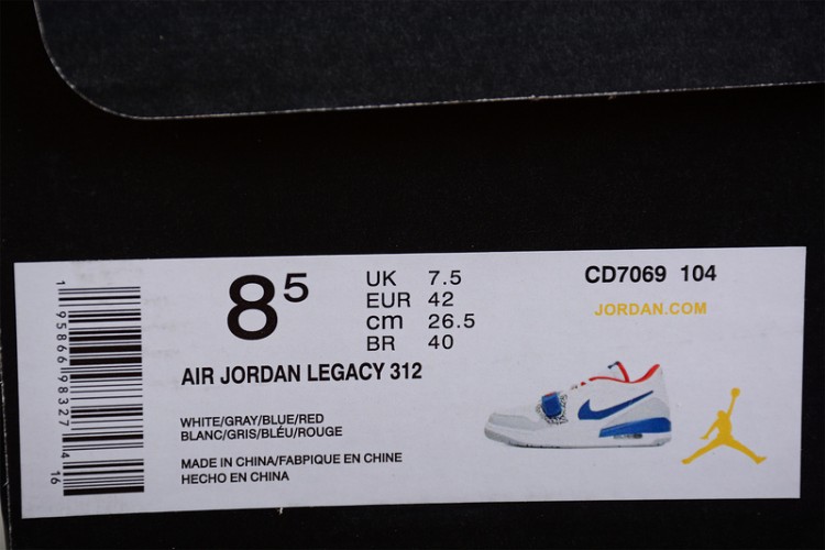 Nike Air Jordan Legacy 312 Low CD7069-104