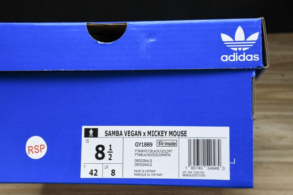 Adidas Samba Vegan x MICKEY MOUSE GY1889  