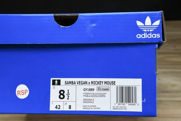 Adidas Samba Vegan x MICKEY MOUSE GY1889  