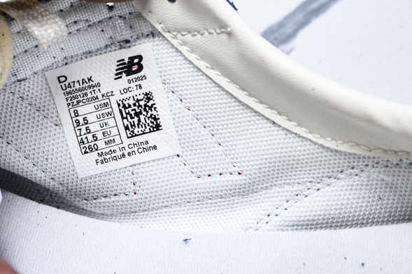 New Balance 471 White Red Blue U471AK  