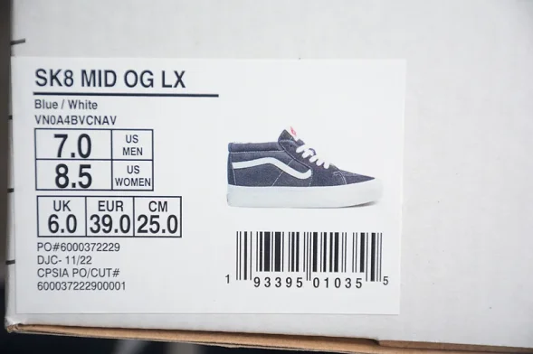 Vans Vault OG Sk8-Mid VN0A4BVCNAV 
