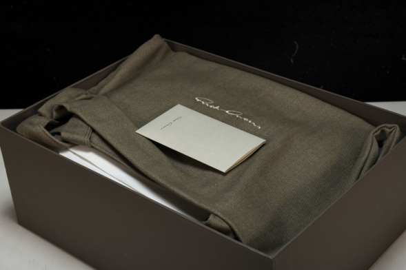 Rick Owens Jumbo Lace Padded Lowsneaks RU02C7893 LLPW2 