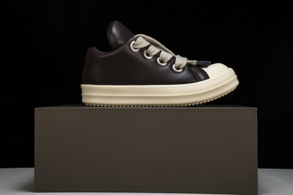 Rick Owens Jumbo Lace Padded Lowsneaks RU02C7893 LLPW2 