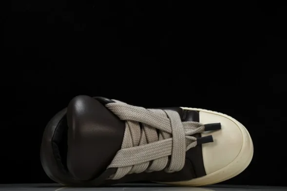 Rick Owens Jumbo Lace Padded Lowsneaks RU02C7893 LLPW2 