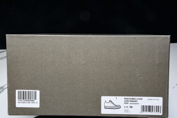 Rick Owens Low Sneak RU01D3893 LCOW 