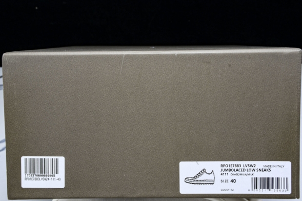 Rick Owens Jumbolaced Low Sneak RPO1E7883 LVSW2 