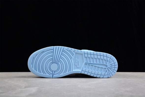 Nike Air Jordan 1 Mid University Blue 555112-401 