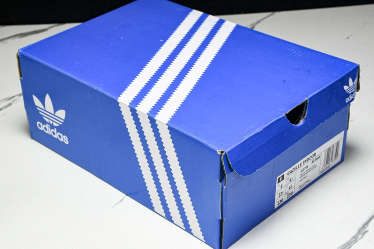  Adidas Gazelle Indoor Core Black Wonder White JI2755 