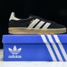  Adidas Gazelle Indoor Core Black Wonder White JI2755 