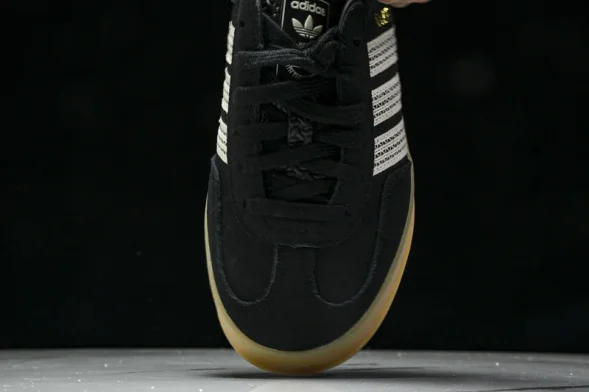 Adidas Gazelle Indoor Core Black Wonder White JI2755  