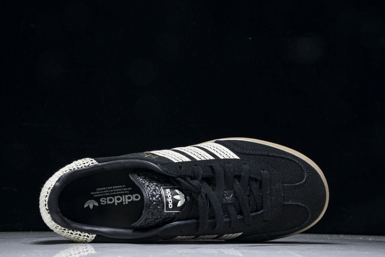  Adidas Gazelle Indoor Core Black Wonder White JI2755 