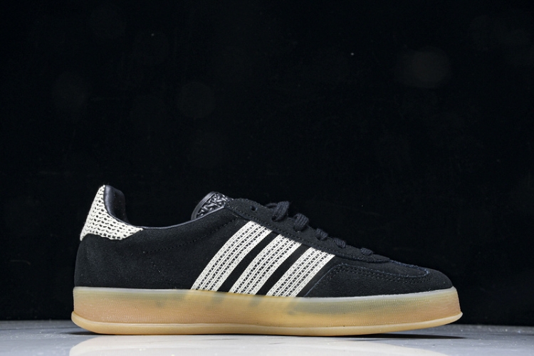  Adidas Gazelle Indoor Core Black Wonder White JI2755 