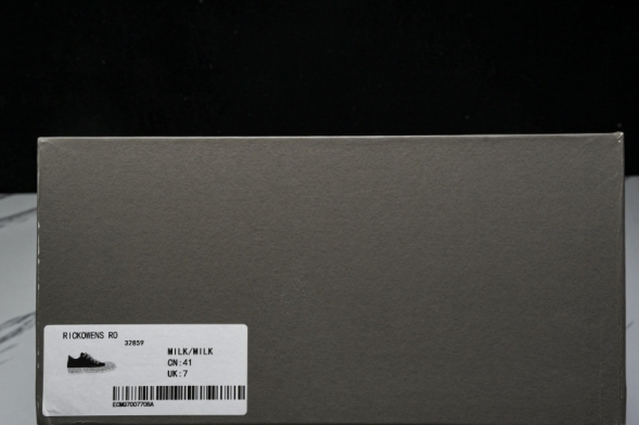 Rick Owens RO Low Sneak Milk/Milk 