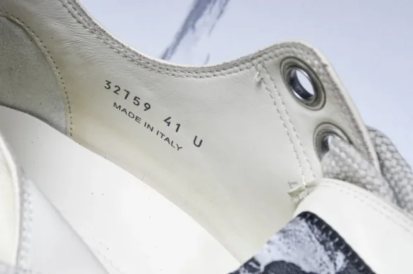 Rick Owens RO Low Sneak Milk/Milk 