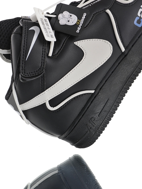 C2H4 x Nike Air Force 1 Mid“Reveals Reflective” BQ7541-001