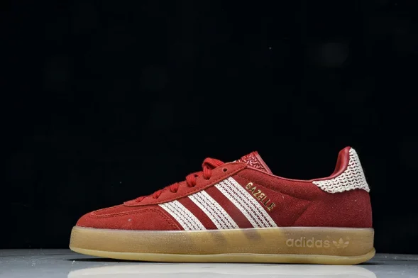 Adidas Gazelle Indoor Better Scarlet Wonder White Gum JI2756 