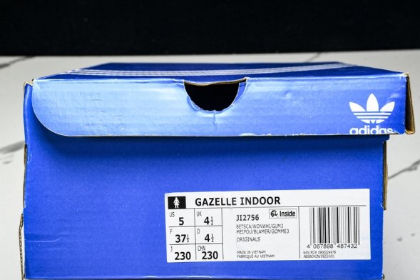 Adidas Gazelle Indoor Better Scarlet Wonder White Gum JI2756 